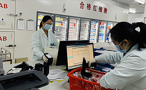 RFID智能档案柜读写器用于智慧医疗血液管理